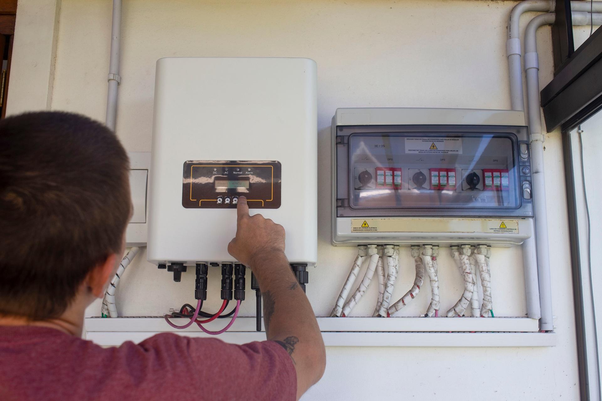 Steuerung von Haustechnikmodul | Enthärtungsanlage

